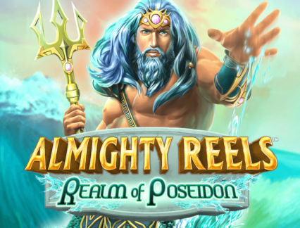 Almighty Reels - Realm of Poseidon logo