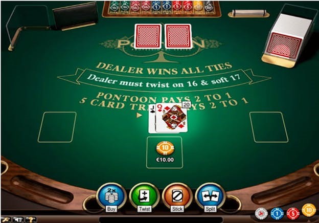 Blackjack Table 20