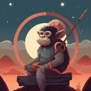 Baboon To The Moon