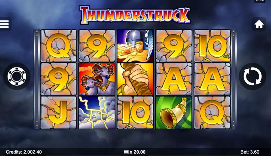 Thunderstuck Gameplay