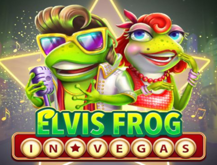 Elvis Frog in Vegas logo