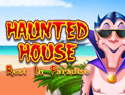 Haunted House Rest in Paradise logo