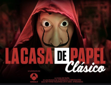 La Casa De Papel Clásico logo