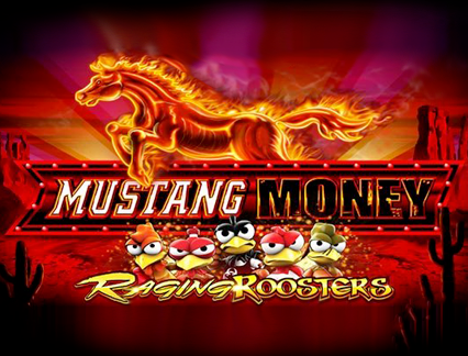 Mustang Money Raging Roosters logo