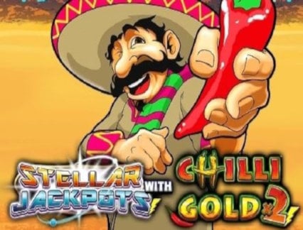 Stellar Jackpots with Chilli Gold x2 logo