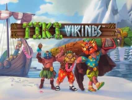 Tiki Vikings logo