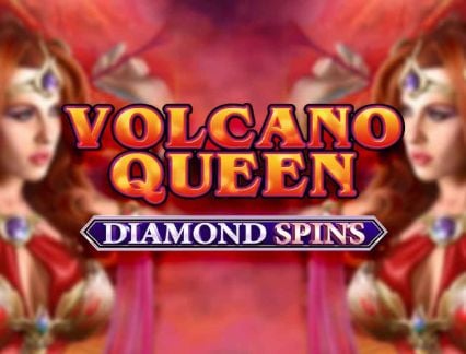Volcano Queen Diamond Spins logo