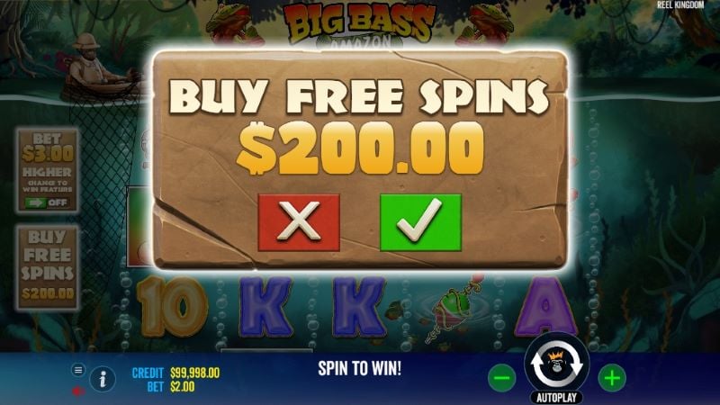 Big Bass Amazon Xtreme Free Spins