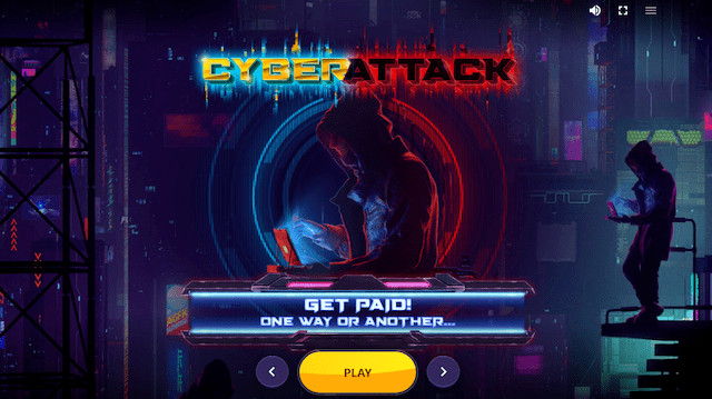 Cyber Attack Slot StartUp Page