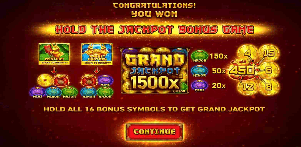 Moon of Fortune Jackpot Game Feature