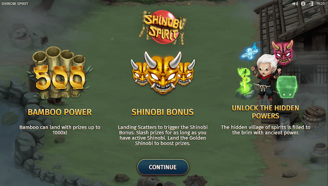 Shinobi Spirit Slot Special Symbols