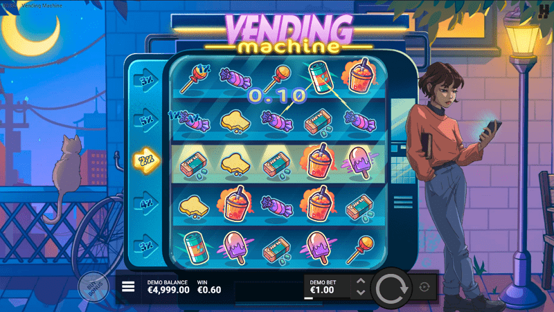 Vending Machine Slot Winning Payline