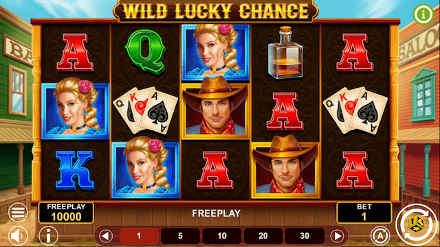 Wild Lucky Chance Slot Basic Grid Layout