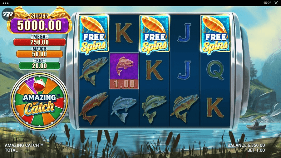 Amazing Catch Slot Free Spins Symbols