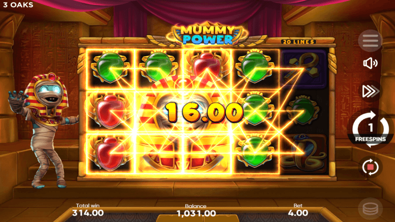 Mummy Power Slot Free Spins