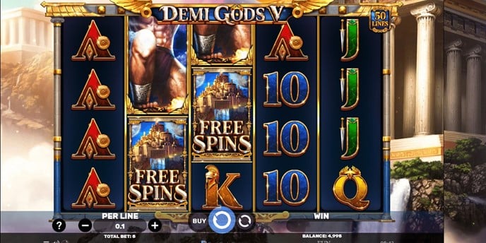 Demi Gods V Slot Exapnded Symbols