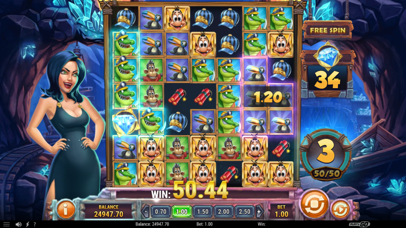 Hugo Legacy Slot Free Spin Bonus Round