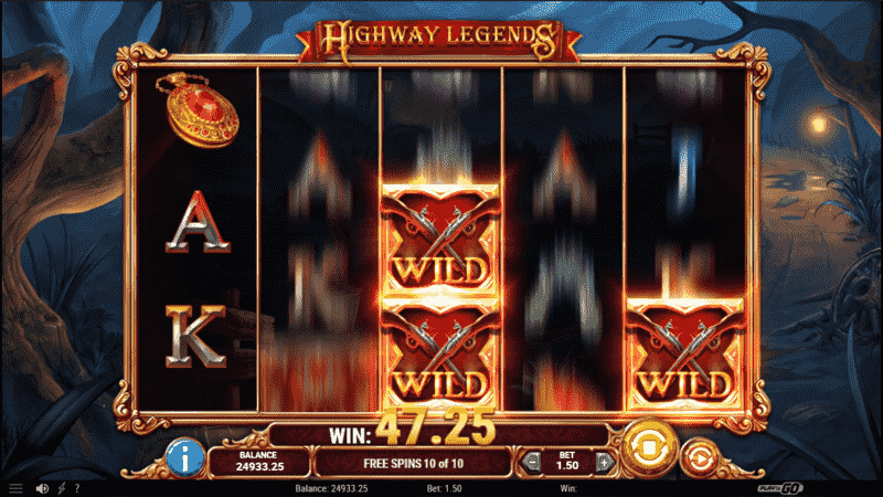 Highway Legends Slot free spins
