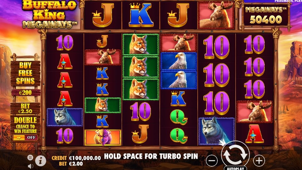 Buffalo King Megaways Slot Game Image