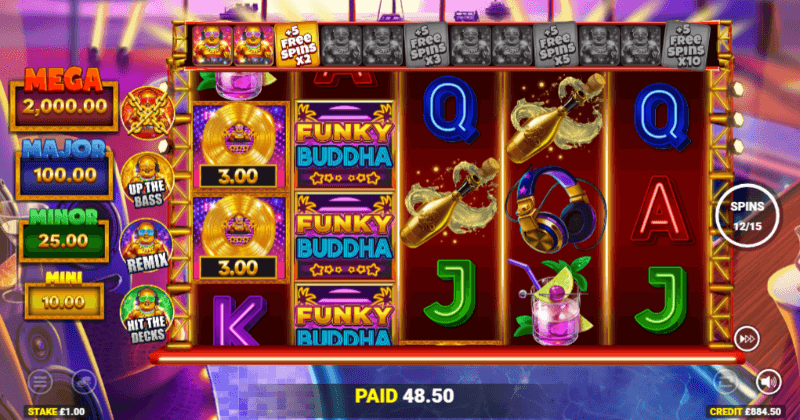 Funky Buddha Free Spins