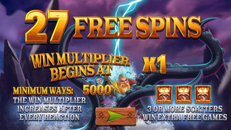 Vikings Unleashed Reloaded Freespins