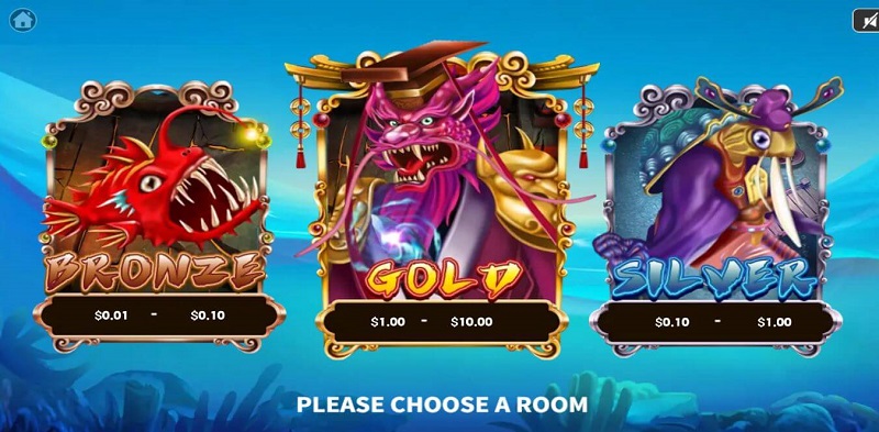 4 Dragon Kings Room Select Feature