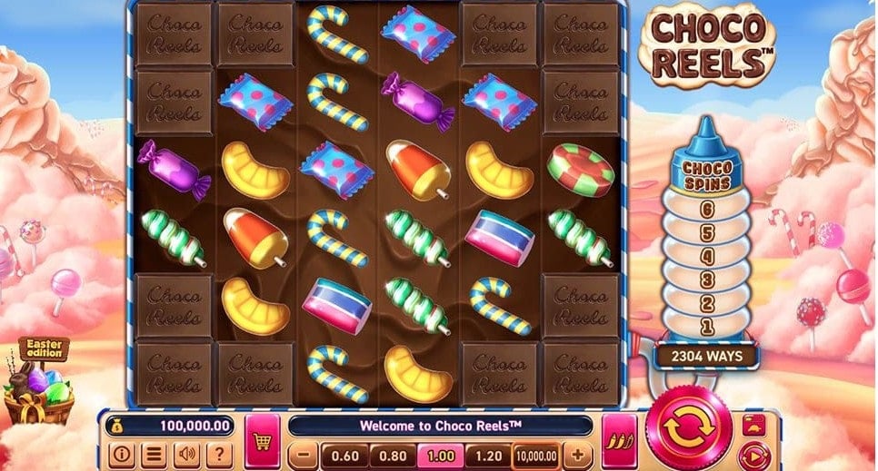 Choco Reels Easter Edition Slot Gameplay