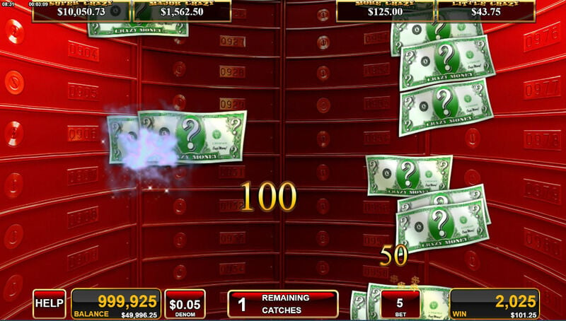 Crazy Money II Money Catch Bonus