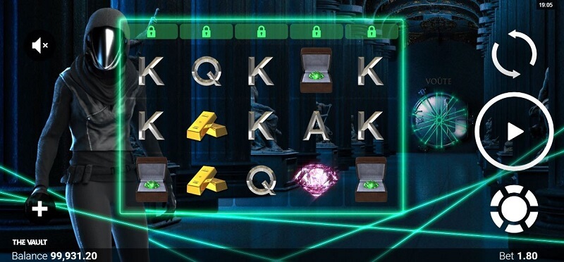 The Vault Slot Grid Layout and Symbols