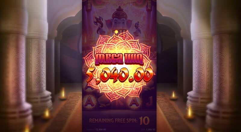 Ganesha Gold Free Spins Feature