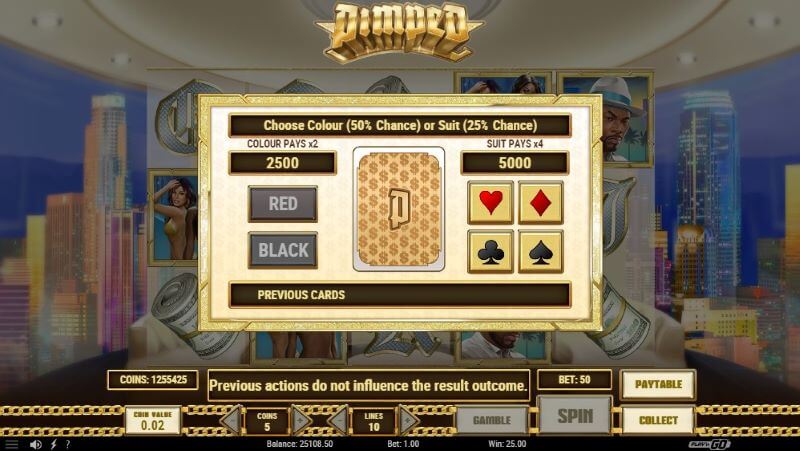 Pimped Gamble Feature