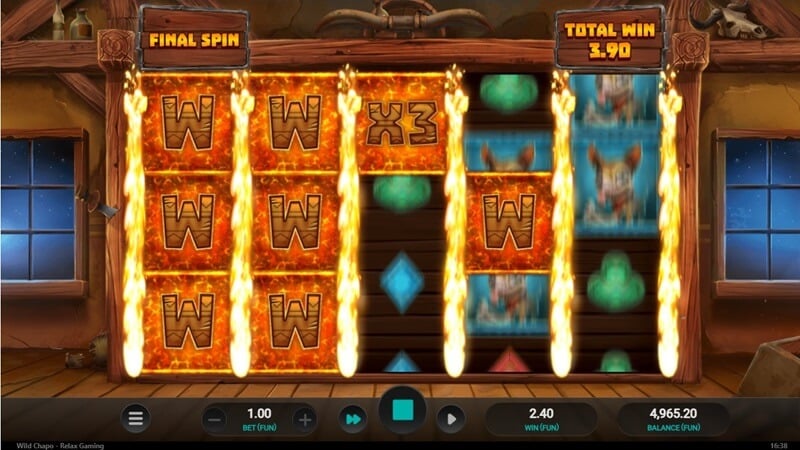 Wild Chapo Free Spins Feature